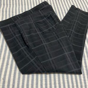 STYLE & CO. Dark and Light Grey Checkered Pants